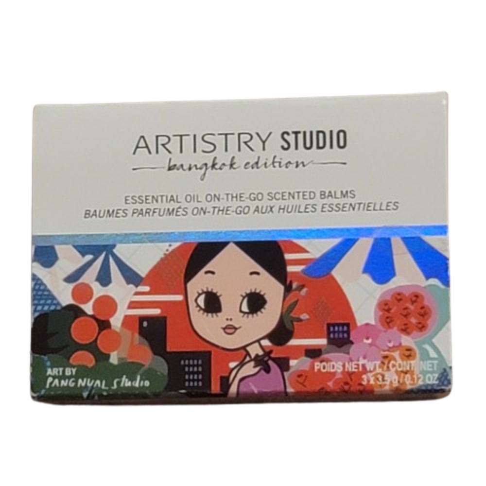 ARTISTRY STUDIO BKK Essential Oil Scented Balms is a set of 3 Artistry Studio